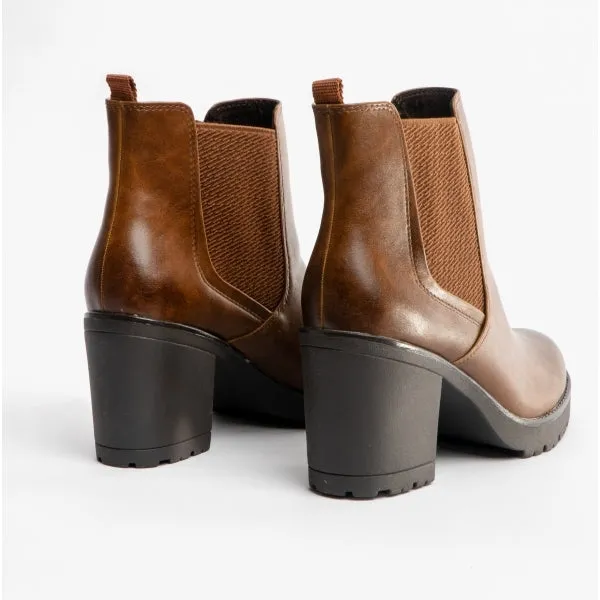 25414-29-310 Ladies Boots Cognac Antic