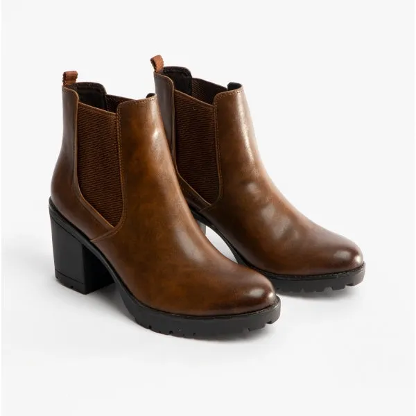 25414-29-310 Ladies Boots Cognac Antic