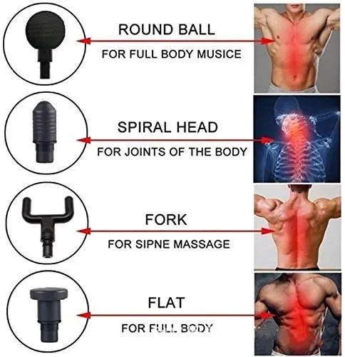 4 in 1 Fascial Muscle Massager Gun KH-320