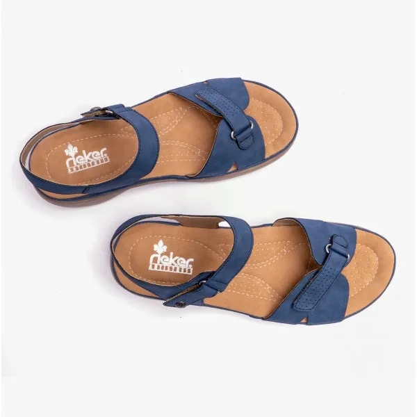 64853-14 Ladies Sandals Blue