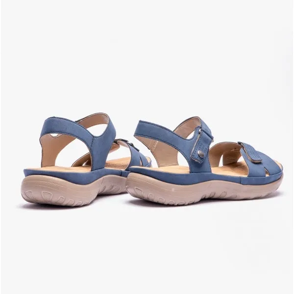 64853-14 Ladies Sandals Blue