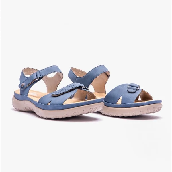 64853-14 Ladies Sandals Blue