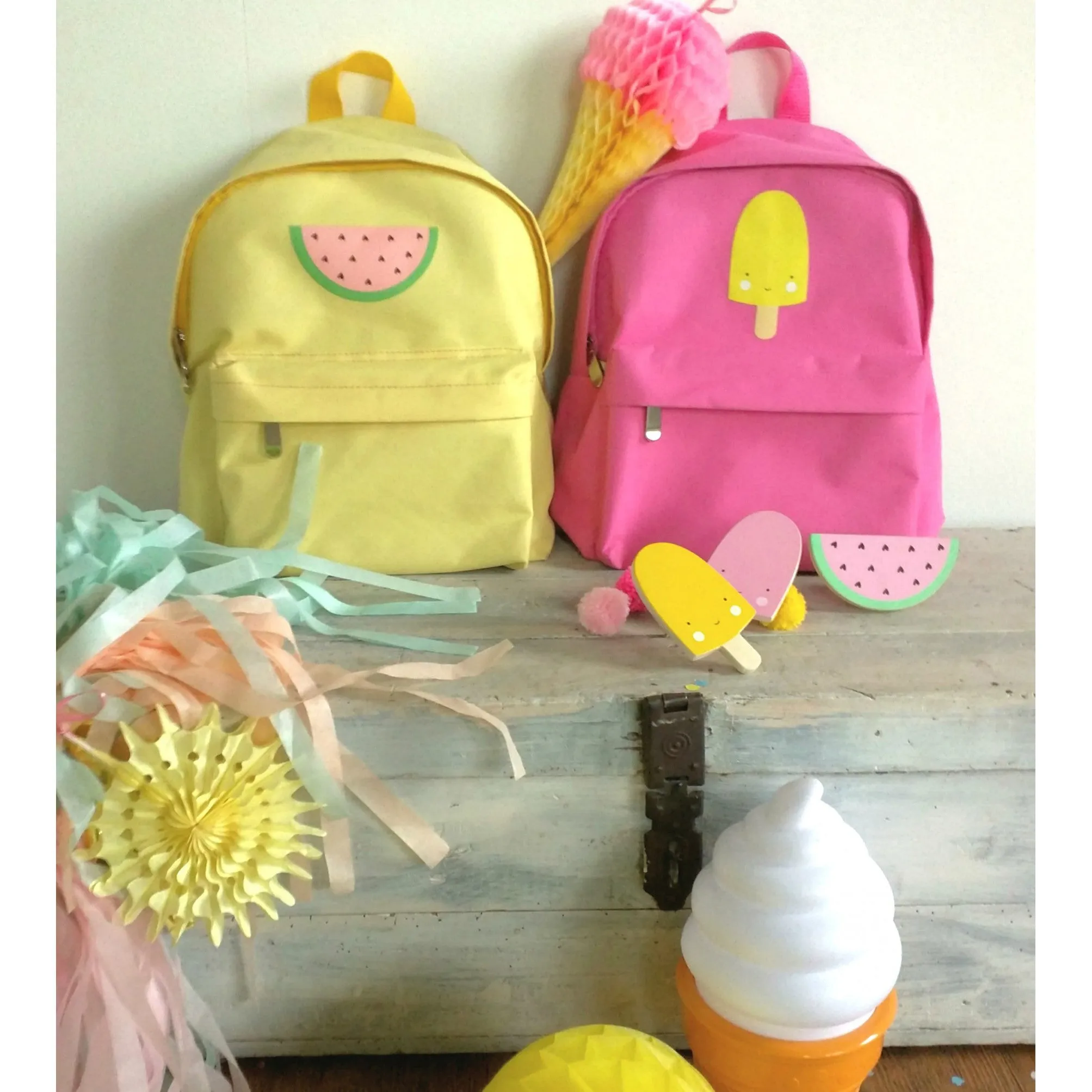 A Little Lovely Company Backpack Ice Cream