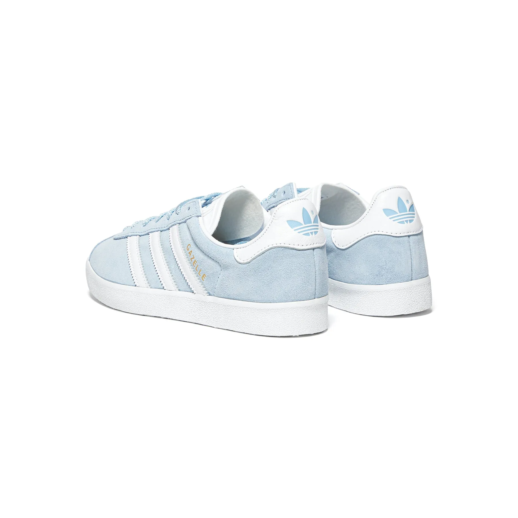 adidas Gazelle 85 (Clear Sky/Cloud White/Gold Metallic)