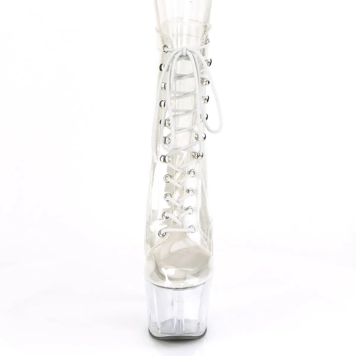 ADORE-1020C Clear Calf High Boots