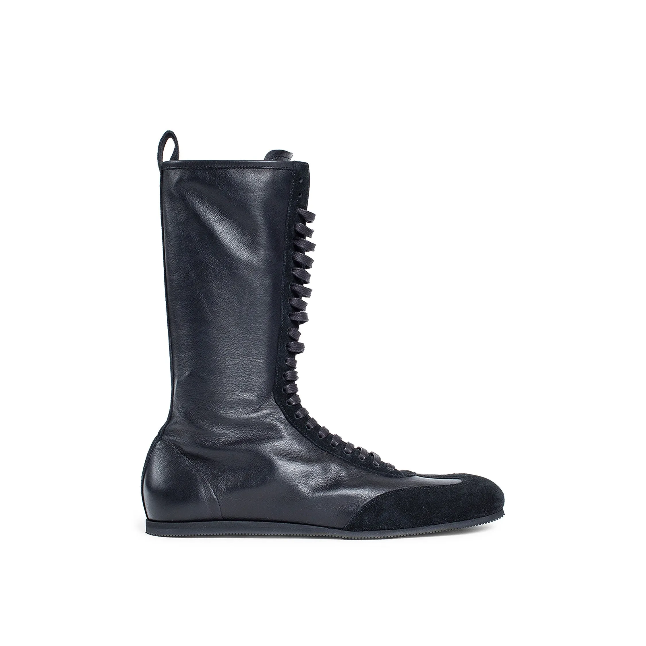 ANN DEMEULEMEESTER WOMAN BLACK SNEAKERS