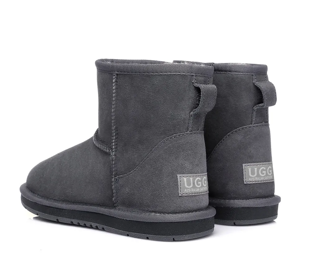 AUSTRALIAN SHEPHERD® UGG Kids Sheepskin Wool Boots Mini Classic