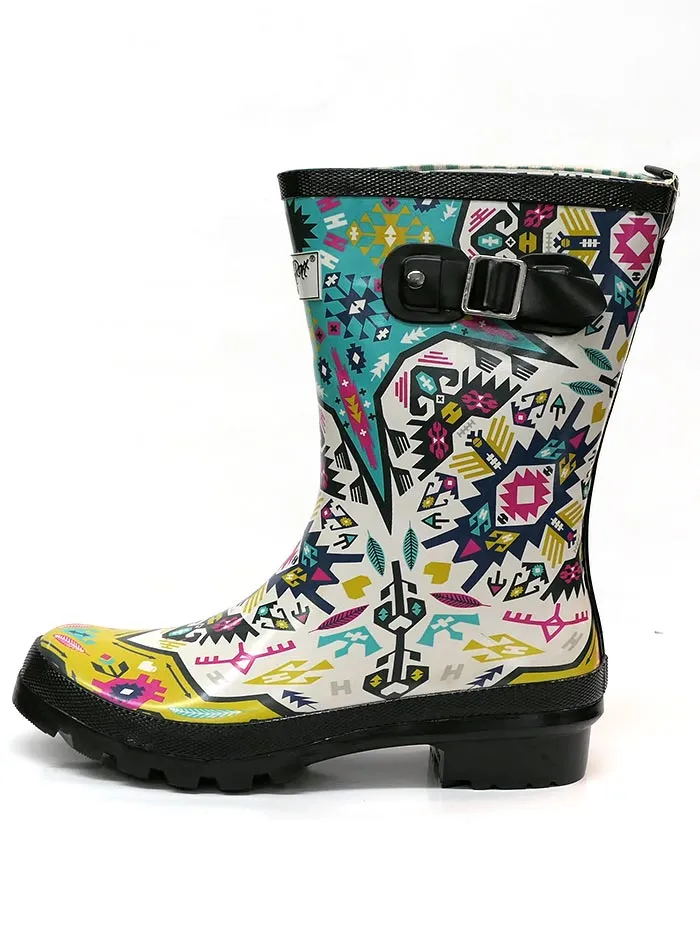 Blazin Roxx 58180 Womens Kylie Southwestern Waterproof Short Boots