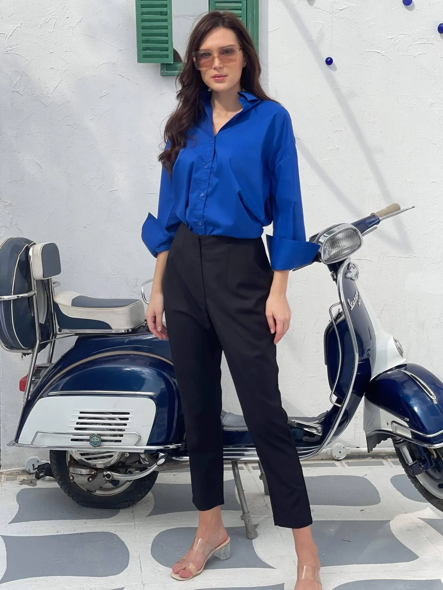 Button Down Shirt In Blue