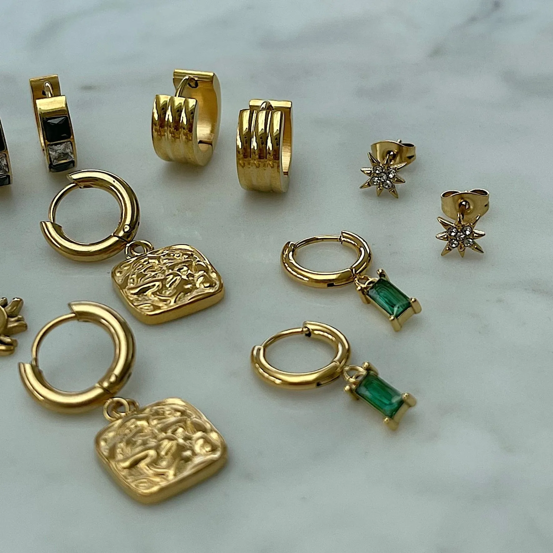 Cayman Hoop Earrings