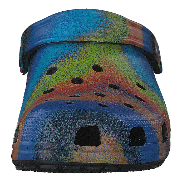 Classic Spray Dye Clog Black/multi