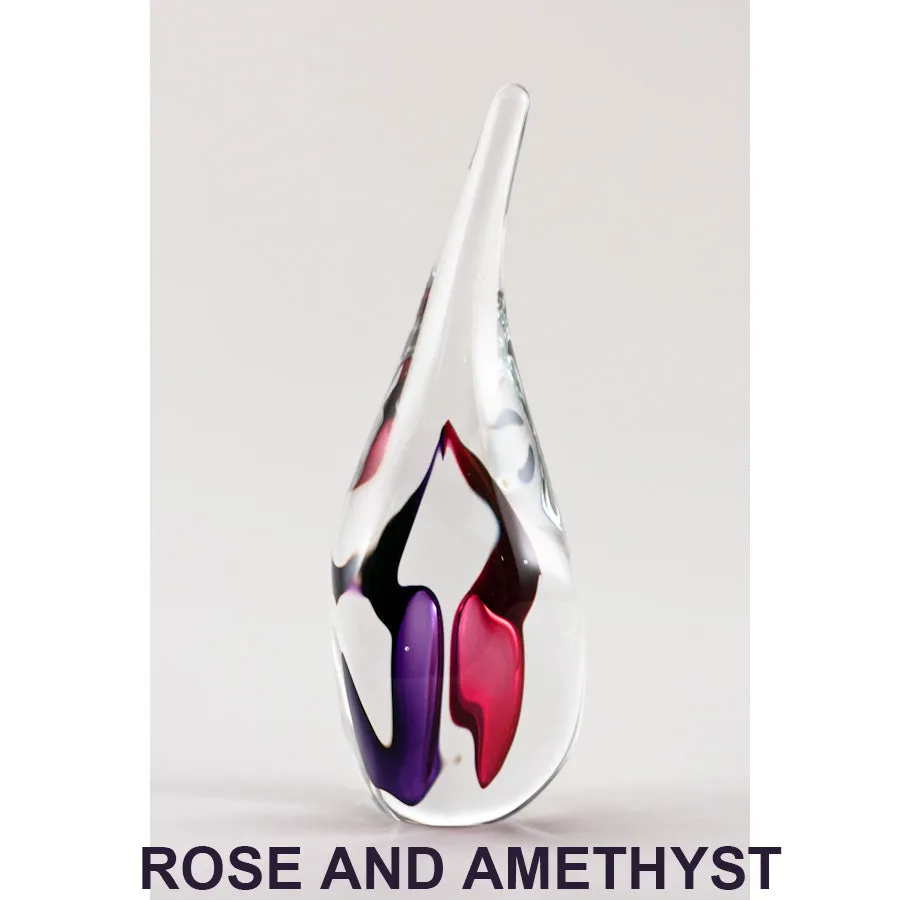 Dancing Souls Hand Blown Art Glass Sculpture by Krystyna Glass