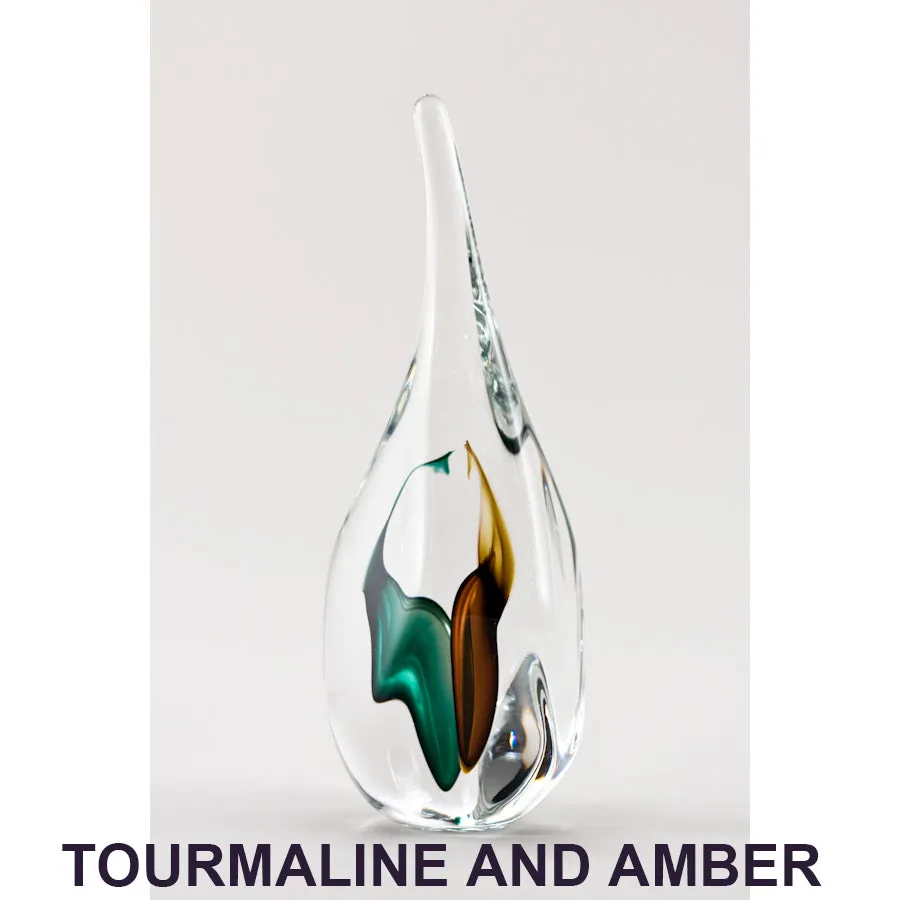 Dancing Souls Hand Blown Art Glass Sculpture by Krystyna Glass