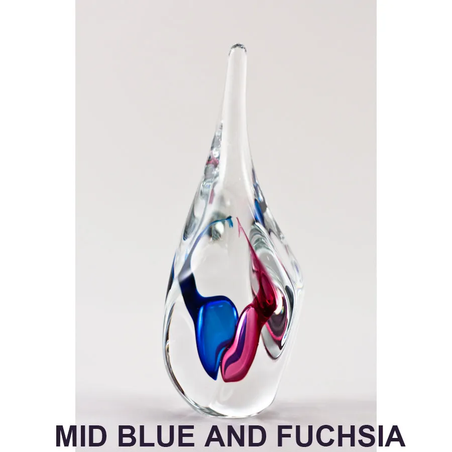 Dancing Souls Hand Blown Art Glass Sculpture by Krystyna Glass