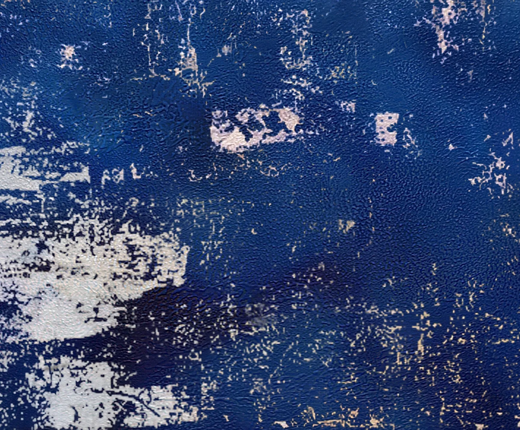 Deep Blue Abstract Painting Canvas Art Large Size Np058