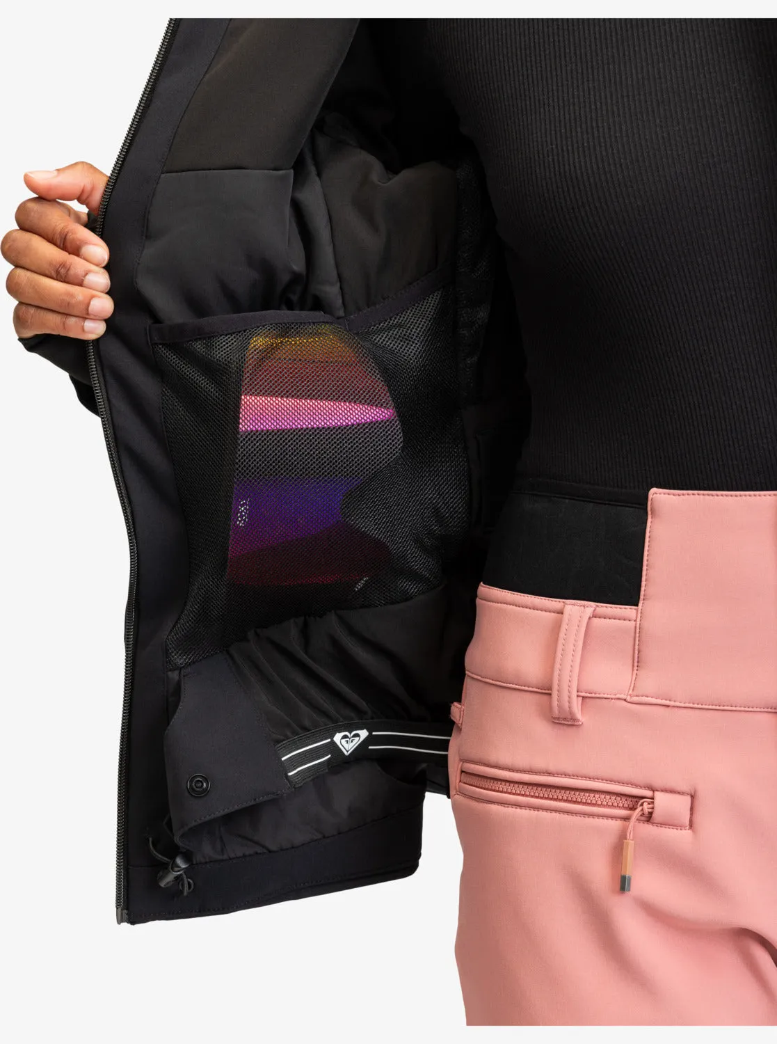 Dusk Technical Snow Jacket - True Black