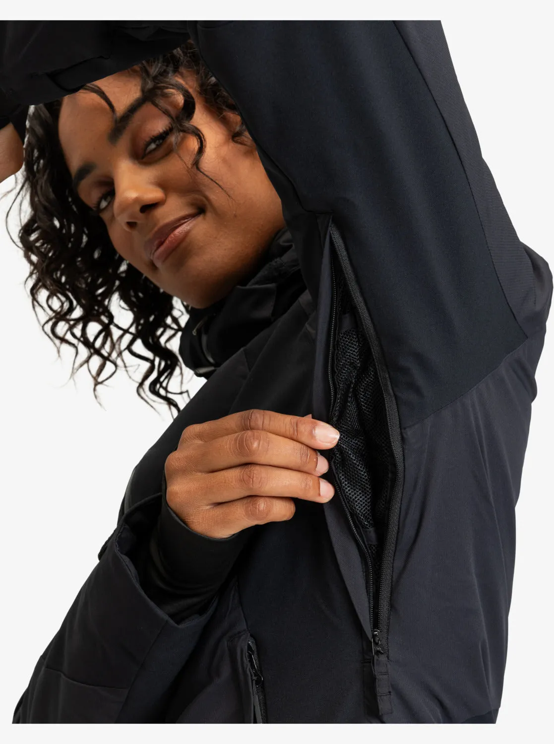 Dusk Technical Snow Jacket - True Black