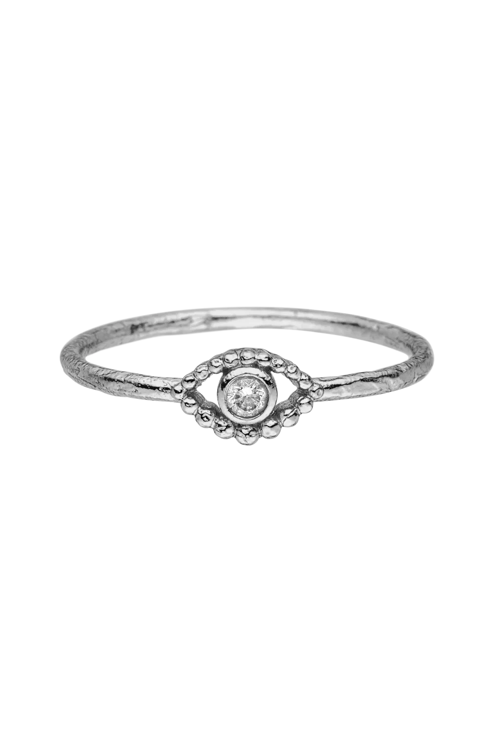 Evil Eye Ring Silver