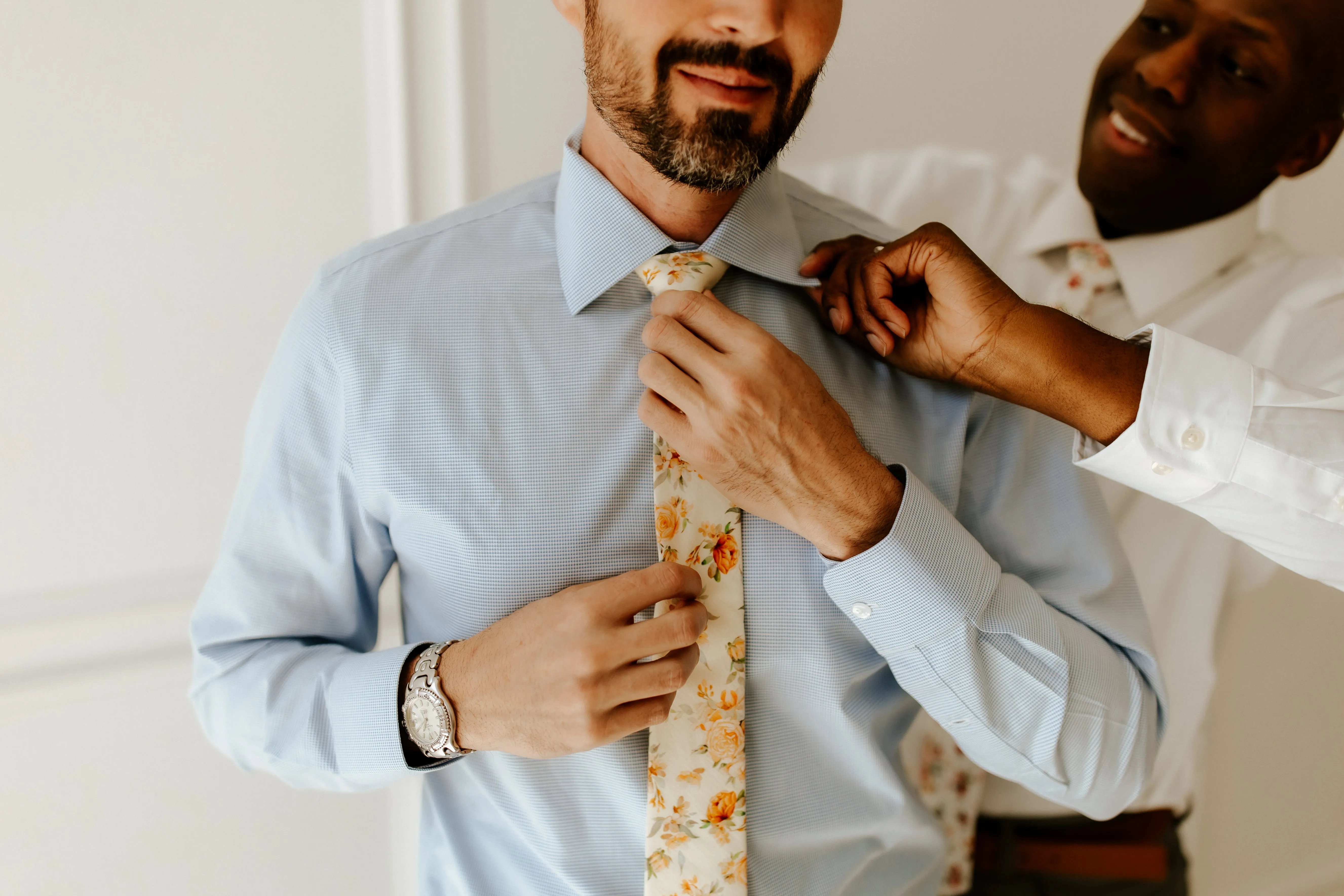 Felix Cotton Floral Neck Tie