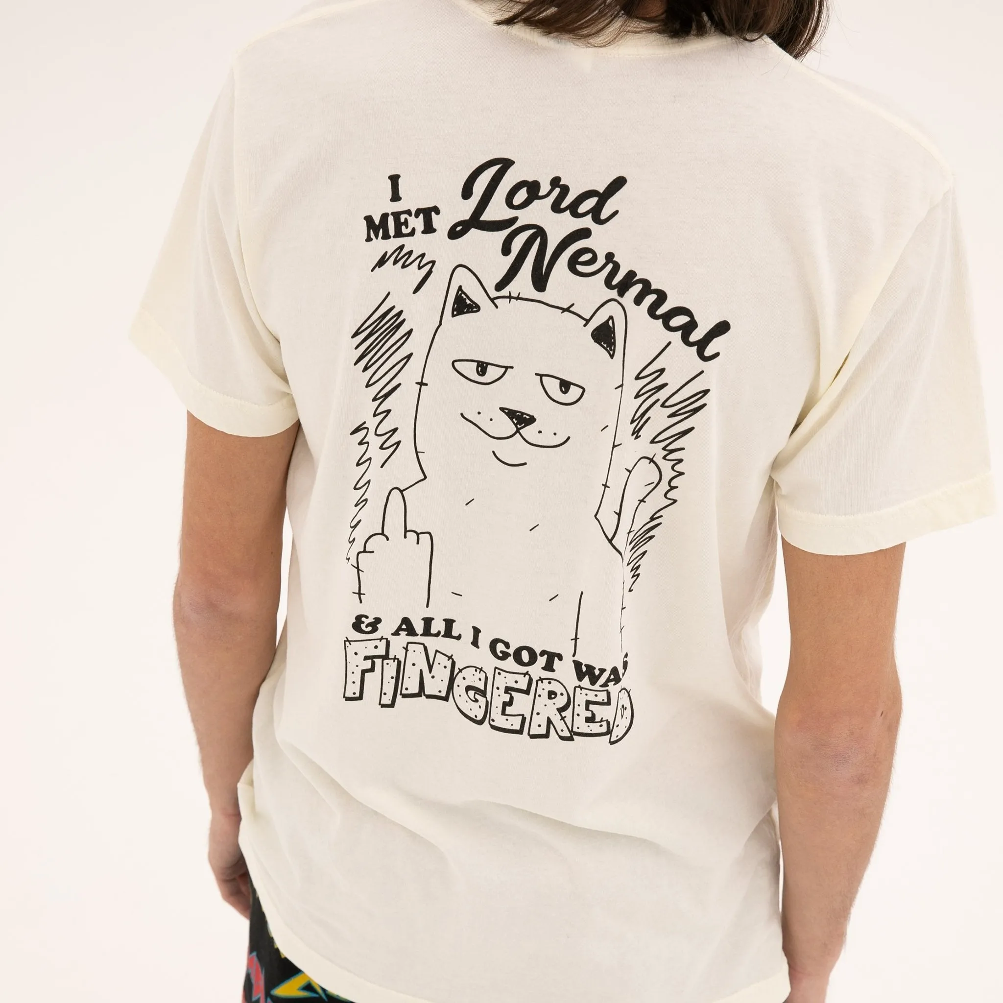 Fingered Tee (Natural)