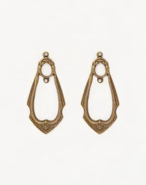 Gypsy Drop, 42x19mm, (2pcs)