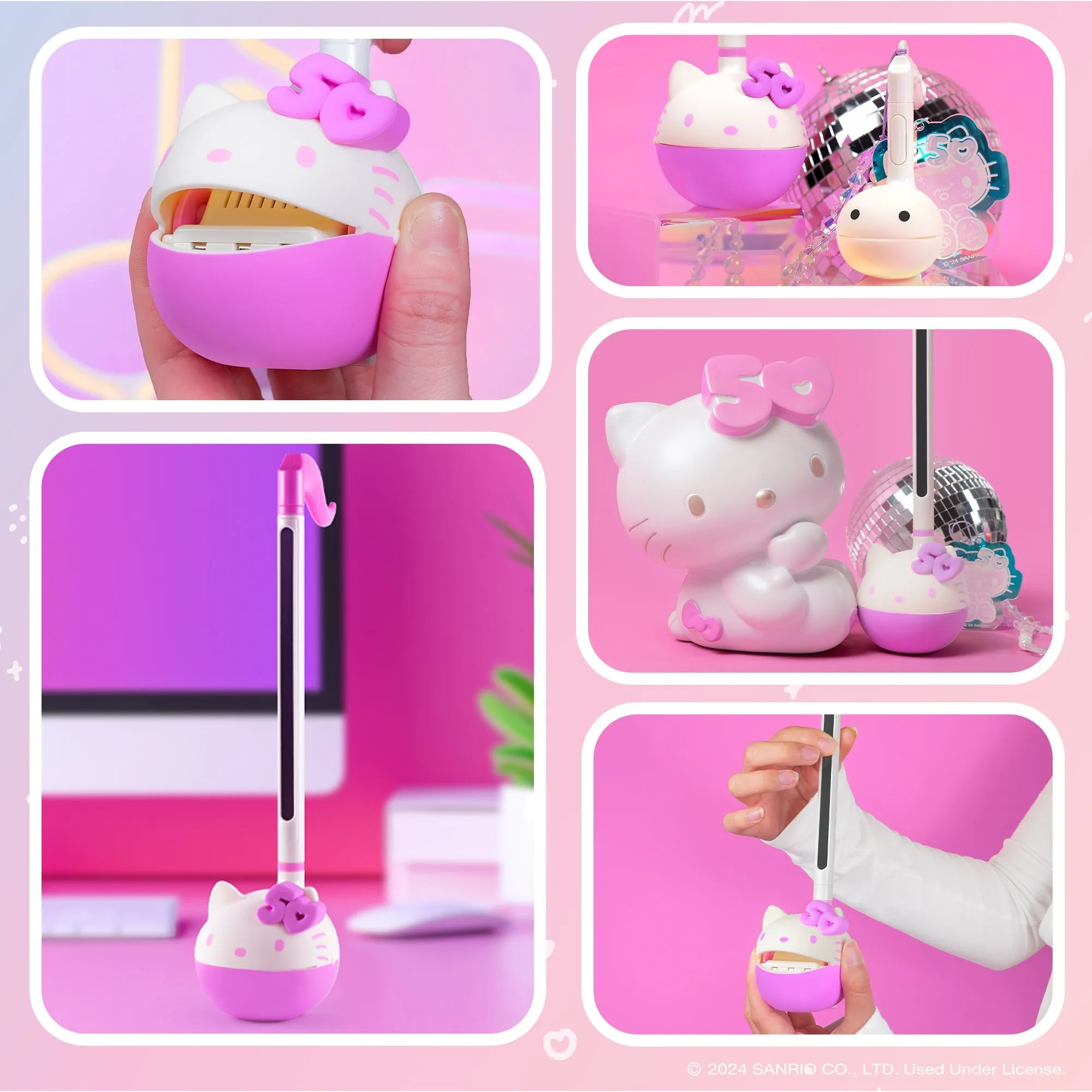 Hello Kitty 50th Anniversary Otamatone Musical Toy