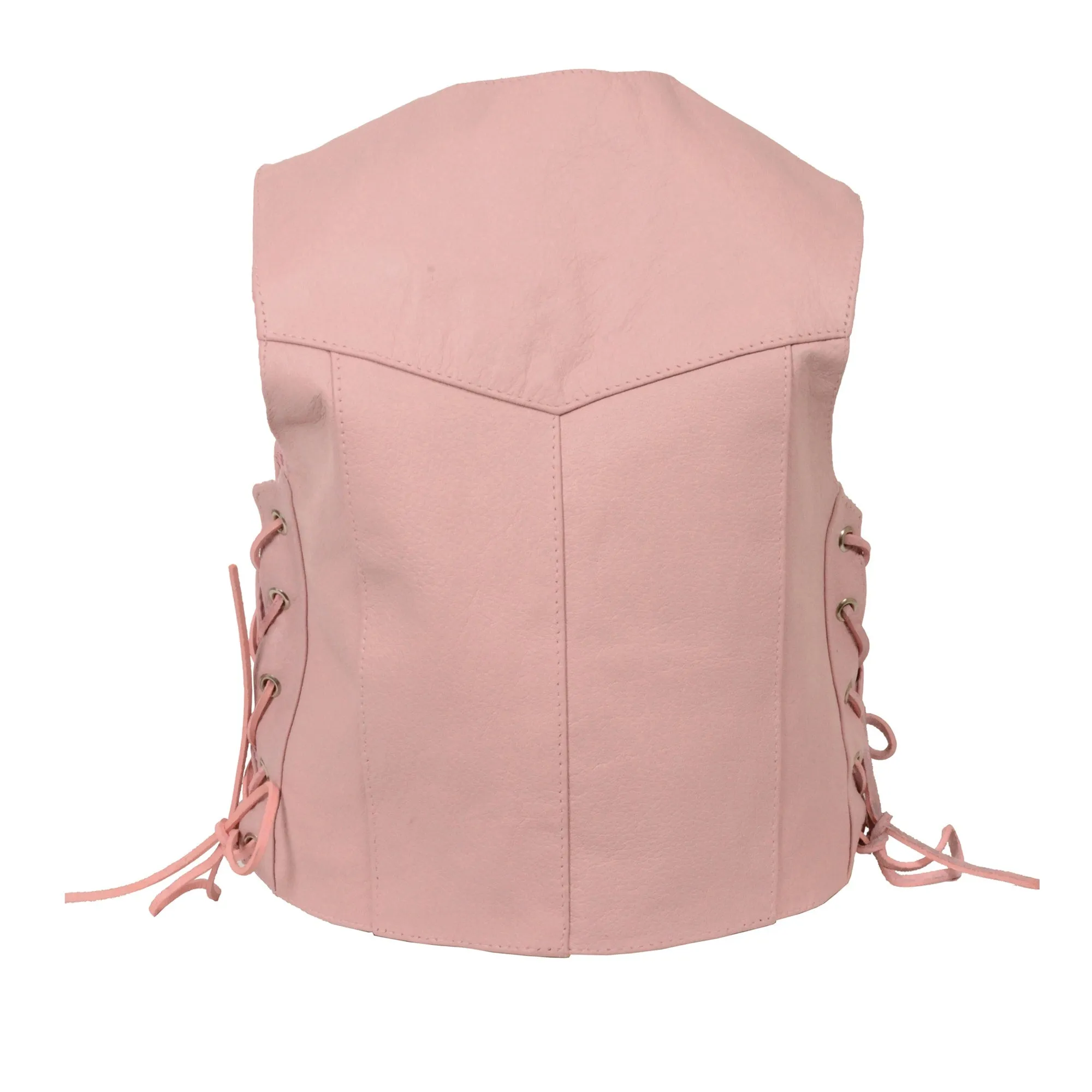Kids Basic Side Lace Three Snap Vest