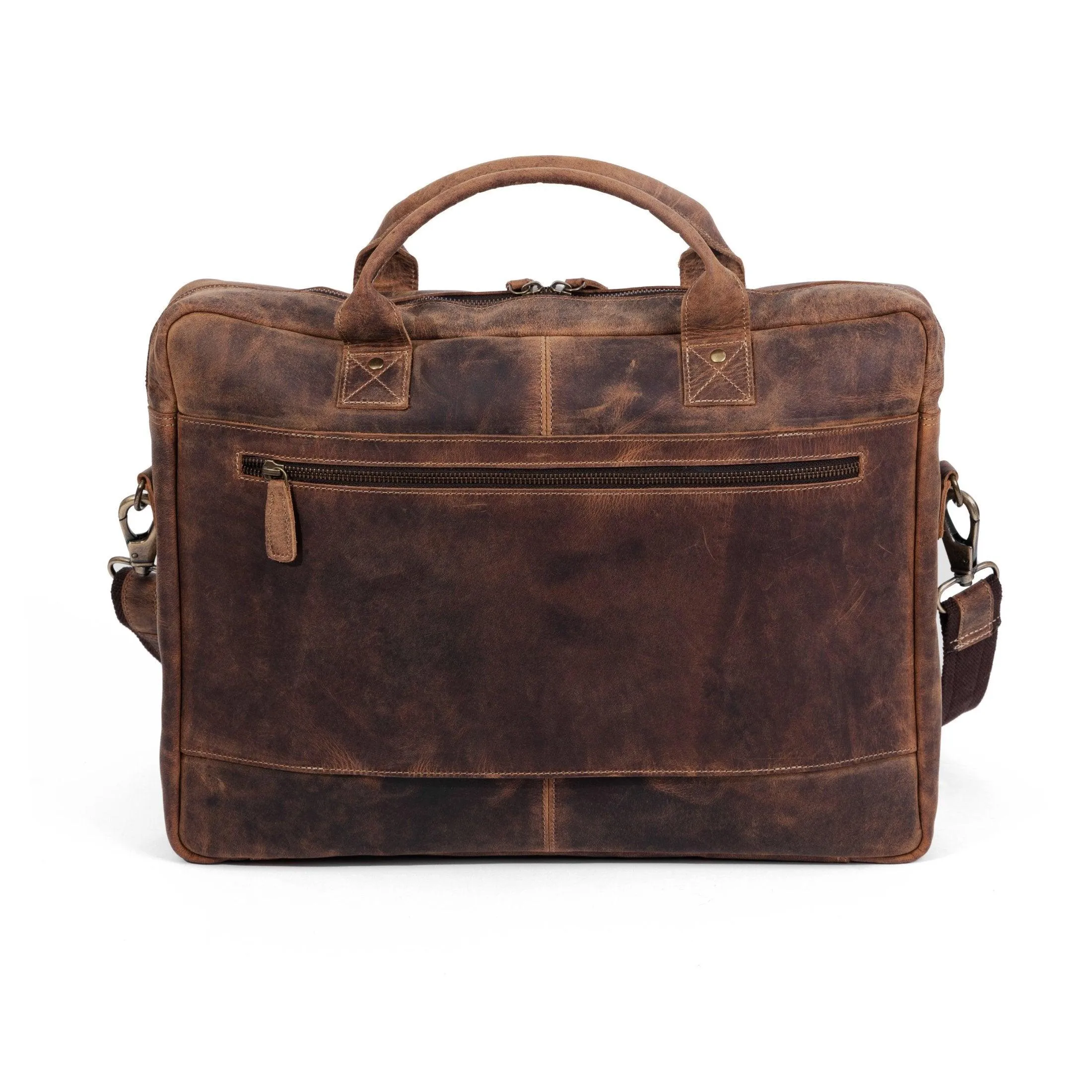 Leather briefcase 16 Inch Laptop Messenger Bags for Men and Women Best Office School College Briefcase Satchel Bag