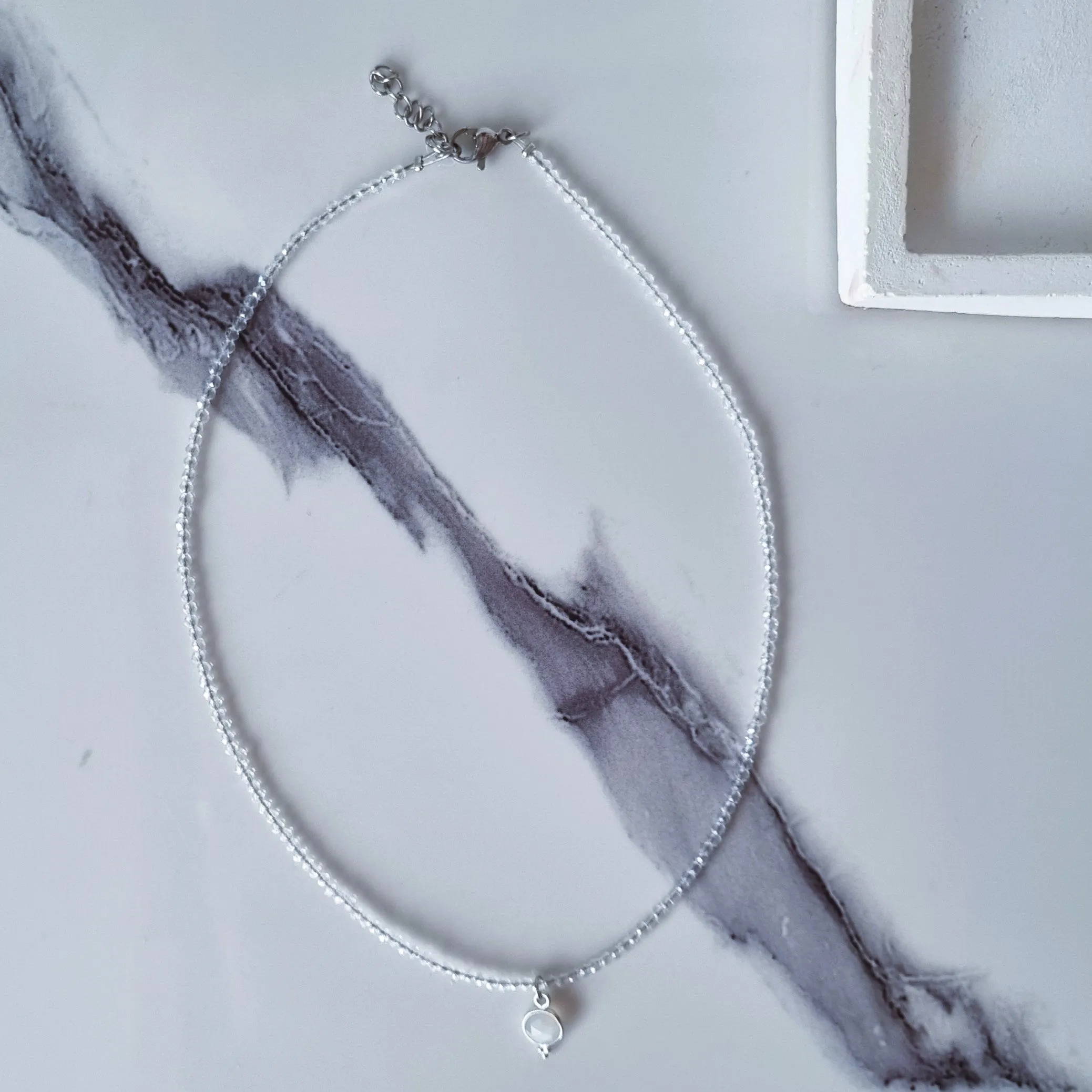 Moonstone necklace