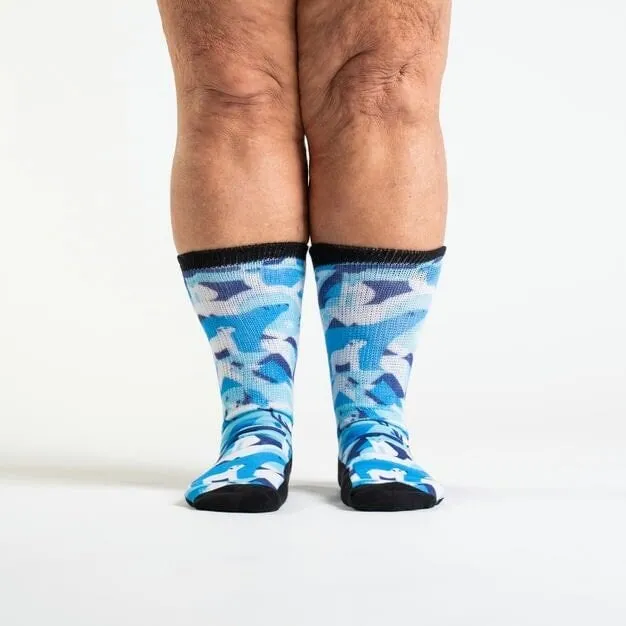 Polar Ice Non-Binding Diabetic Socks
