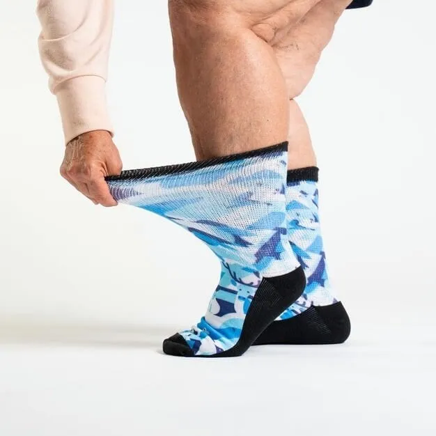Polar Ice Non-Binding Diabetic Socks