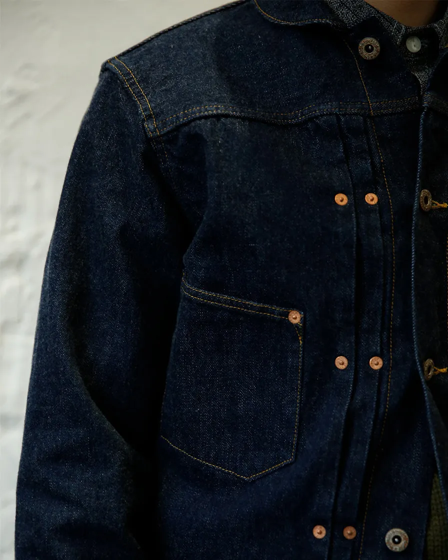 Rivet Shawl-Collar Jacket