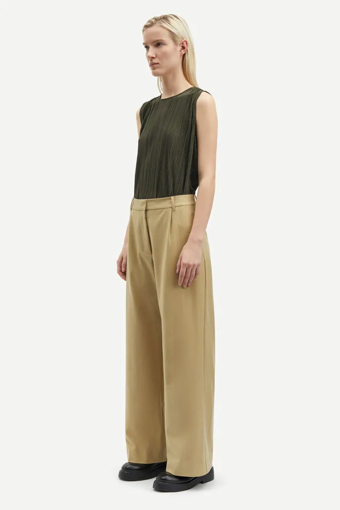 Sauma O Neck Top - Forest Night