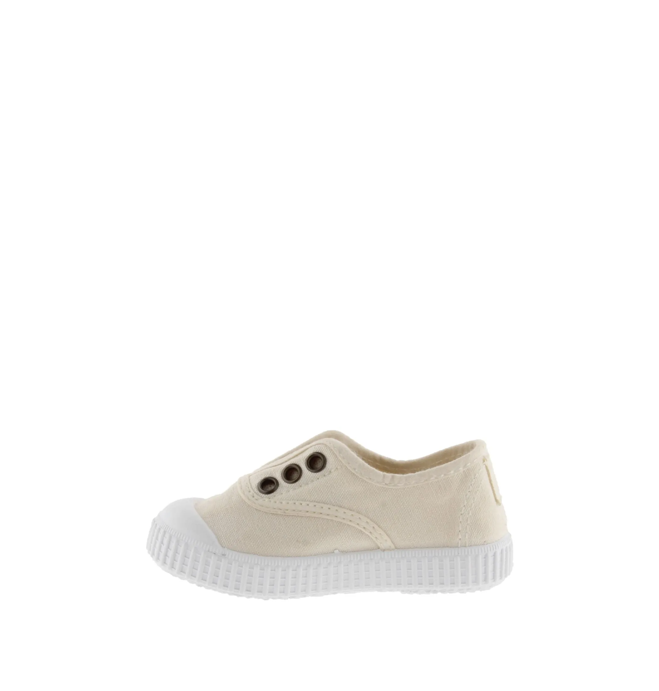Victoria - Kids Canvas Slip-On Sneaker in Cotton
