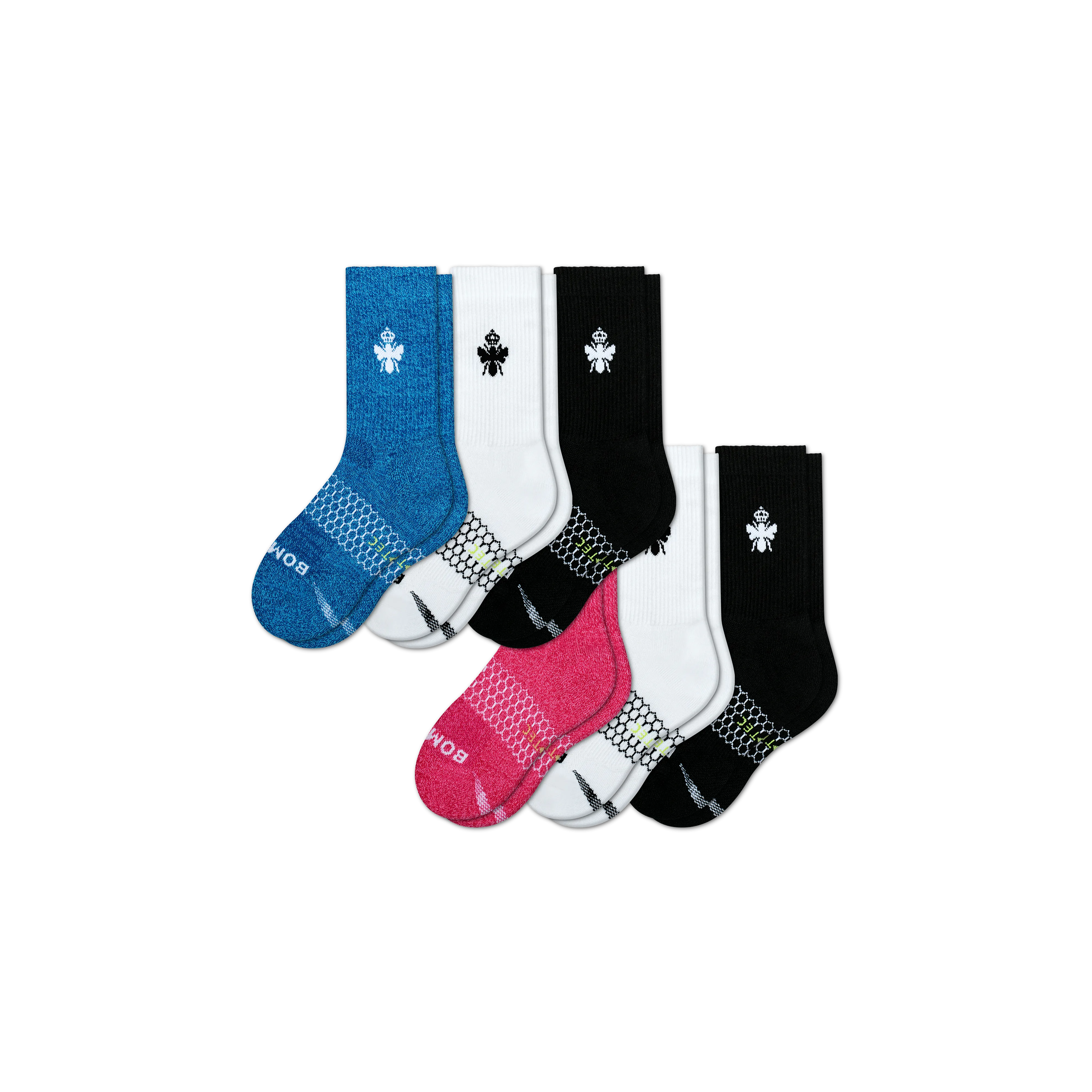 Youth All-Purpose Active Calf Sock 6-Pack