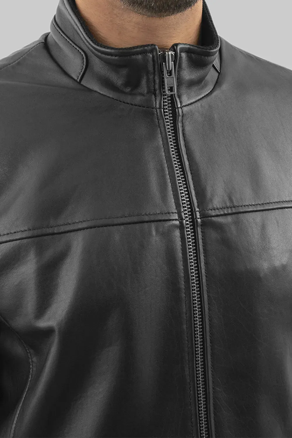 Zain Mens Fashion Leather Jacket